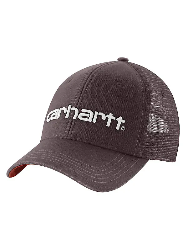 Carhartt Canvas Mesh-Back Logo Graphic Cap - Image 6