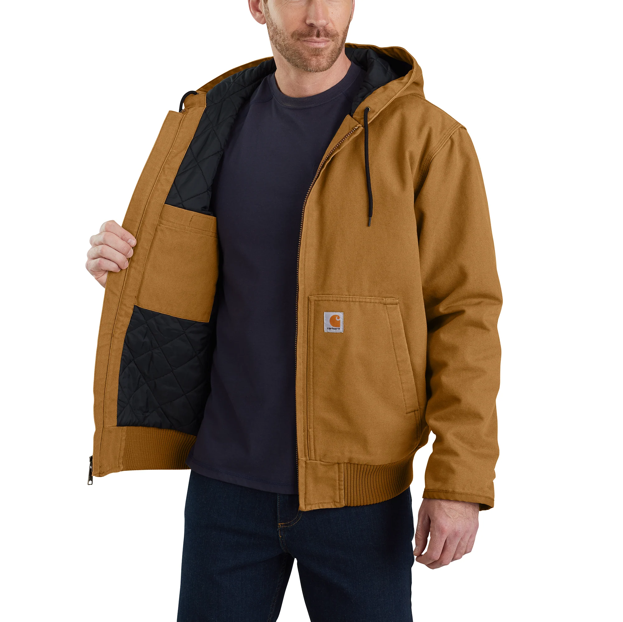 Carhartt Men's Washed Duck Active Jac - Image 9