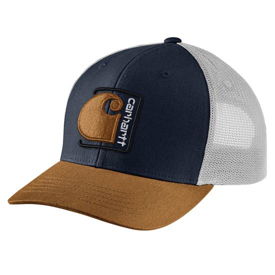 Carhartt Men's Canvas Mesh-Back C Patch Cap - Image 2
