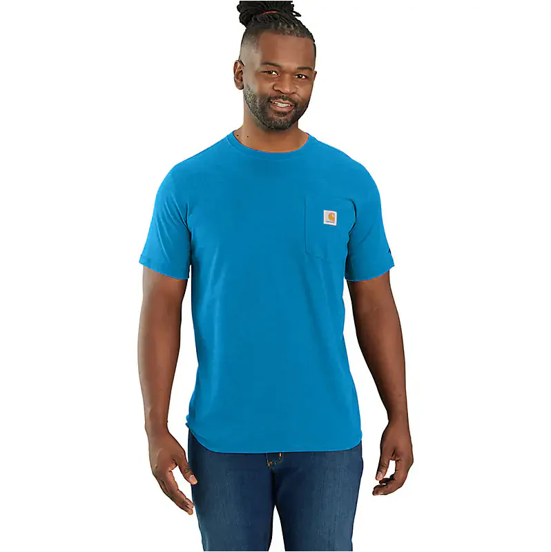 Carhartt Men's Force Relaxed Fit Midweight Short-Sleeve Pocket T-Shirt - Image 8