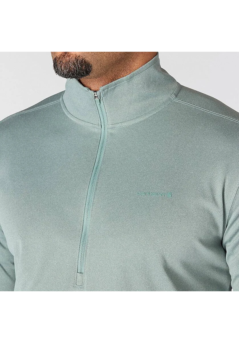 Carhartt Men's Force Sun Defender 1/2 Zip Shirt - Image 2