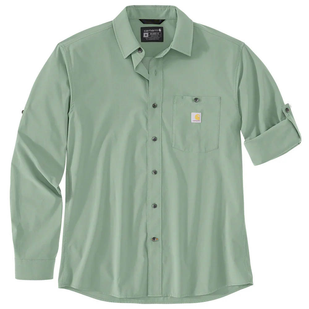 Carhartt Men's Force Sun Defender Relaxed Fit Lightweight Long-Sleeve Shirt - Image 4
