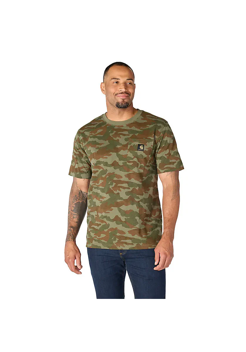 Carhartt Men's Irvine Relaxed Camo Short-Sleeve T-shirt - Image 3