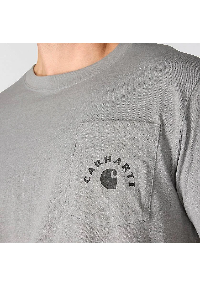 Carhartt Men's Irvine Relaxed Fit Work Graphic Short-Sleeve T-Shirt - Image 3