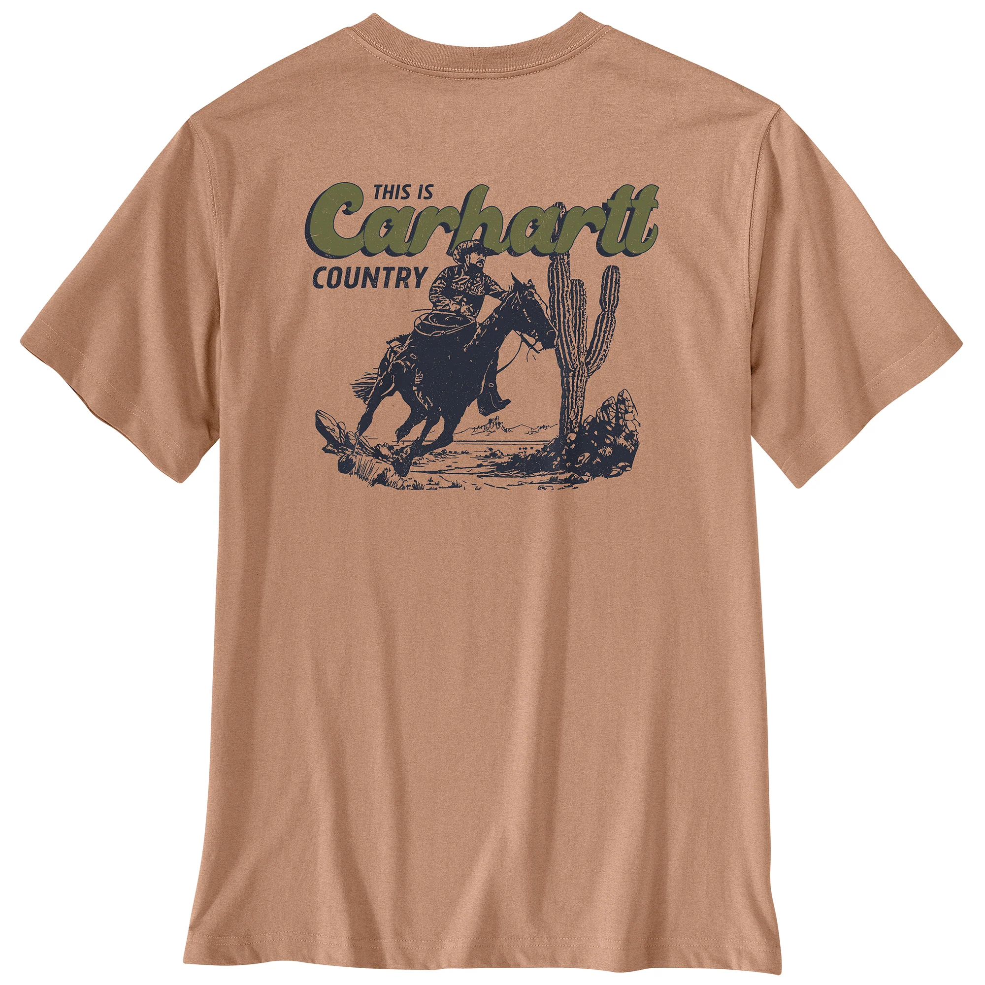 Carhartt Men's Irvine Relaxed Horse Logo Short-Sleeve T-Shirt - Image 2