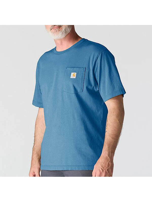 Carhartt Men's Loose Fit Heavyweight Short-Sleeve Pocket T-Shirt - Fall 25 - Image 4