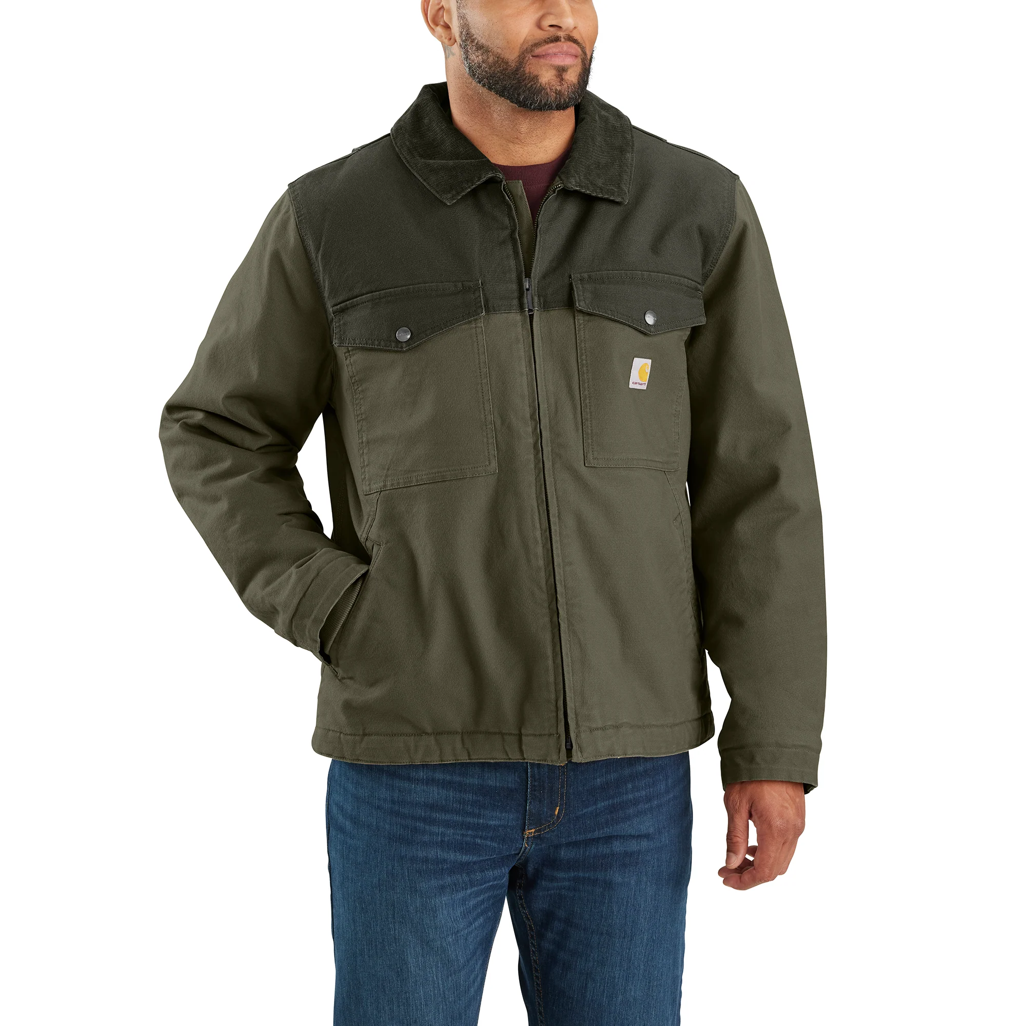 Carhartt Men's Montana Rugged Flex relaxed Fit Duck Insulated Jacket - Image 3