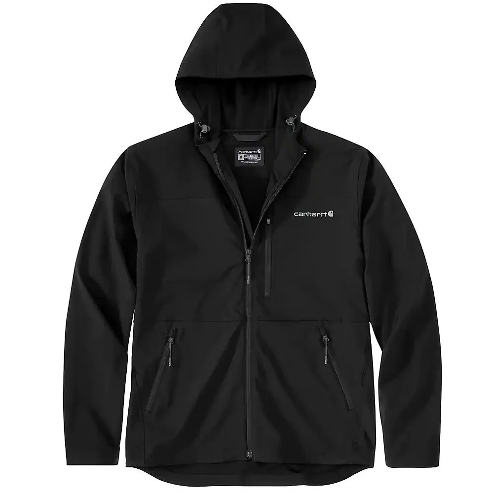 Carhartt Men's Rain Defender Relaxed Fit Hooded Jacket - Image 3