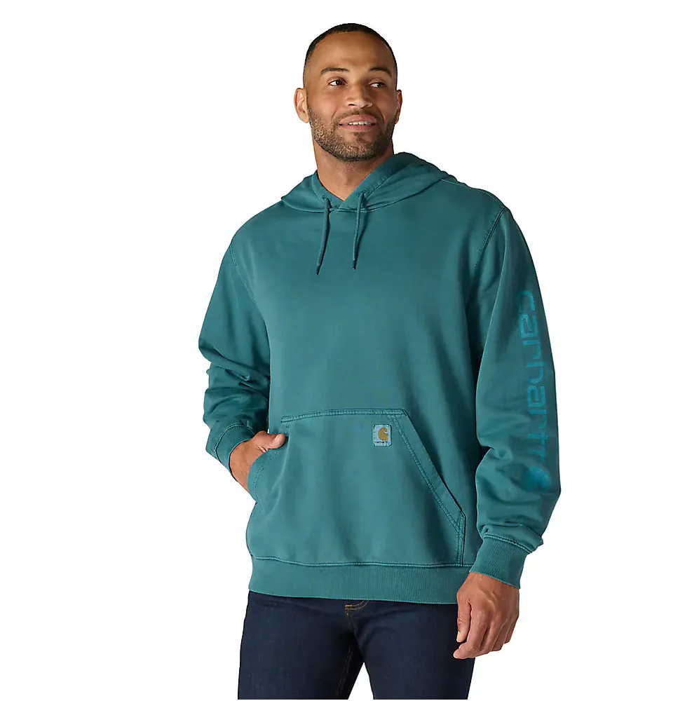 Carhartt Men's Re-Engineered Relaxed Fit Midweight Garment Dyed French Terry Graphic Sweatshirt - Image 5