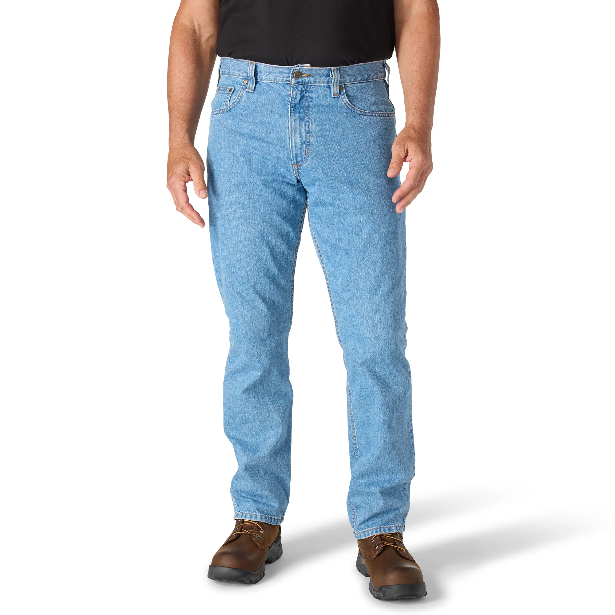 Carhartt Men's Relaxed Fit Straight Leg Jeans - Image 2