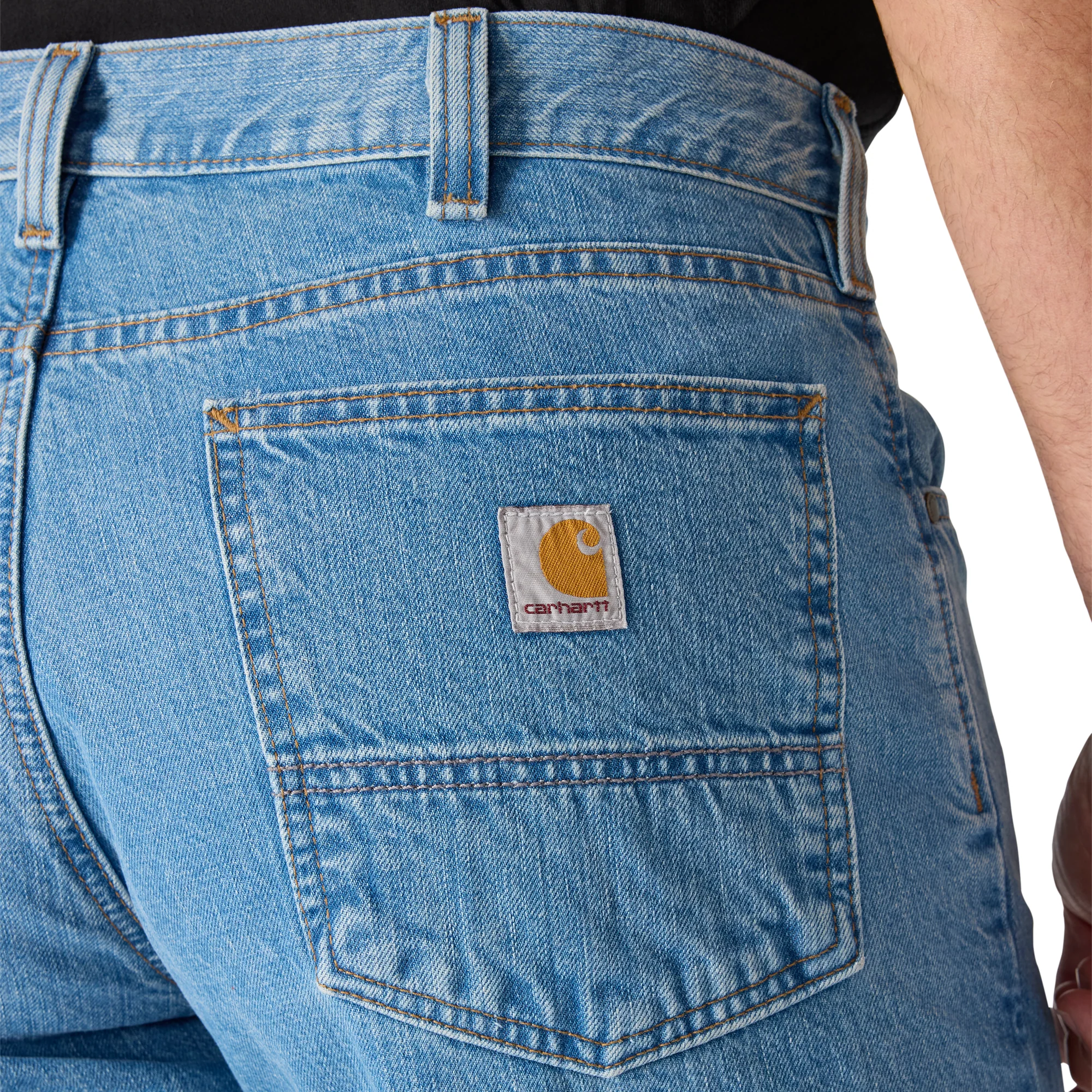Carhartt Men's Relaxed Fit Straight Leg Jeans - Image 4