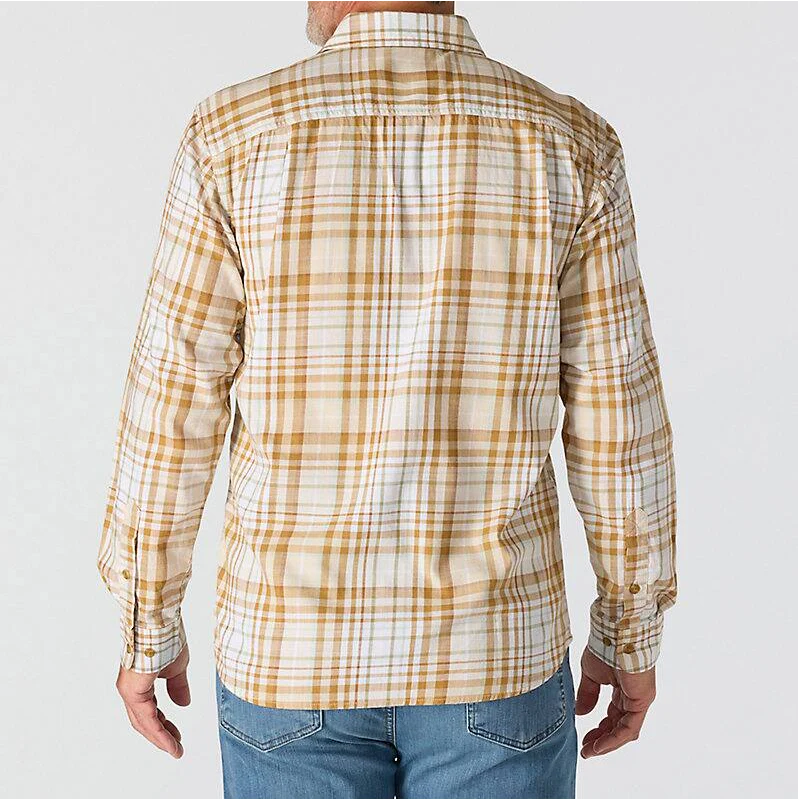 Carhartt Men's Rugged Flex Relaxed Fit Lightweight Long-Sleeve Plaid Shirt - Image 2