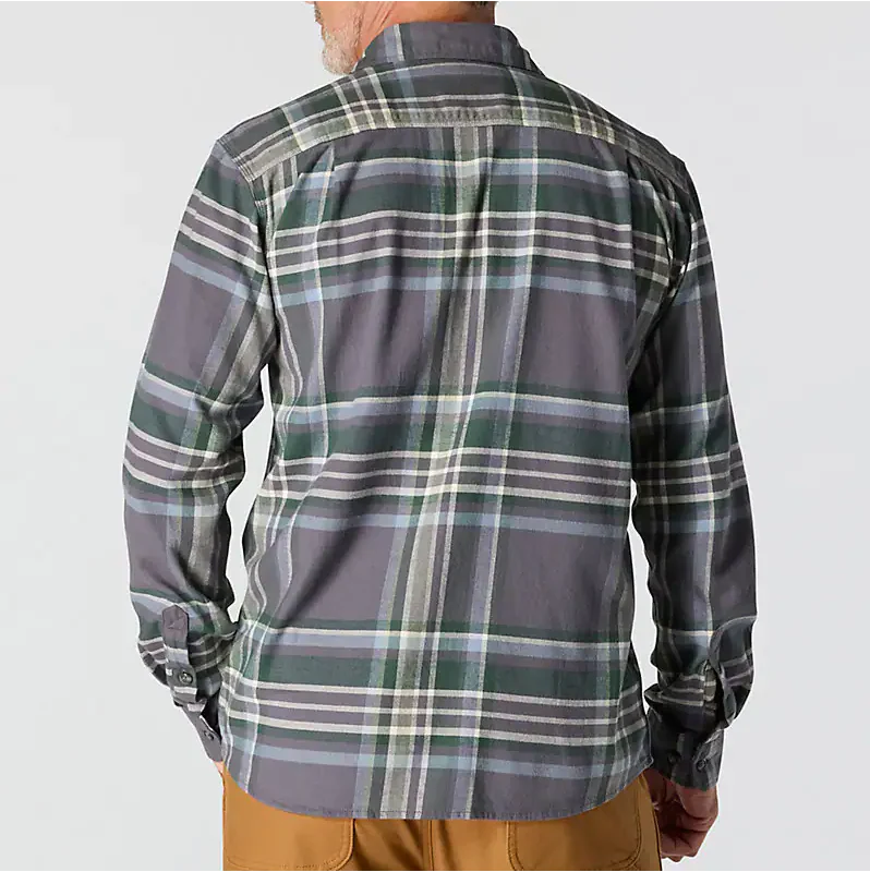 Carhartt Men's Rugged Flex Relaxed Fit Midweight Flannel Long-Sleeve Shirt - Image 2