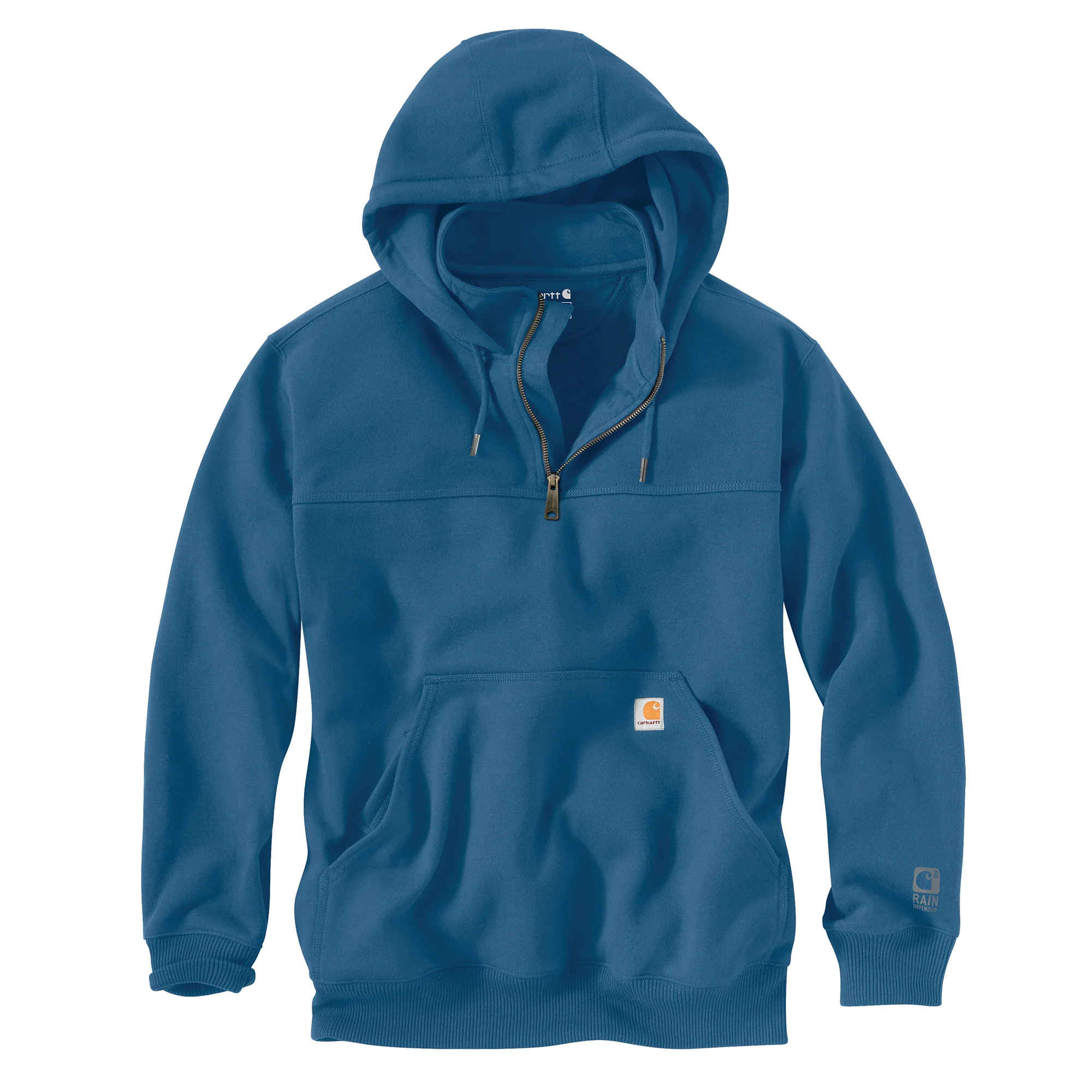 Carhartt Men's Rain Defender Loose Fit Heavyweight Quarter-Zip Hoodie - Image 6