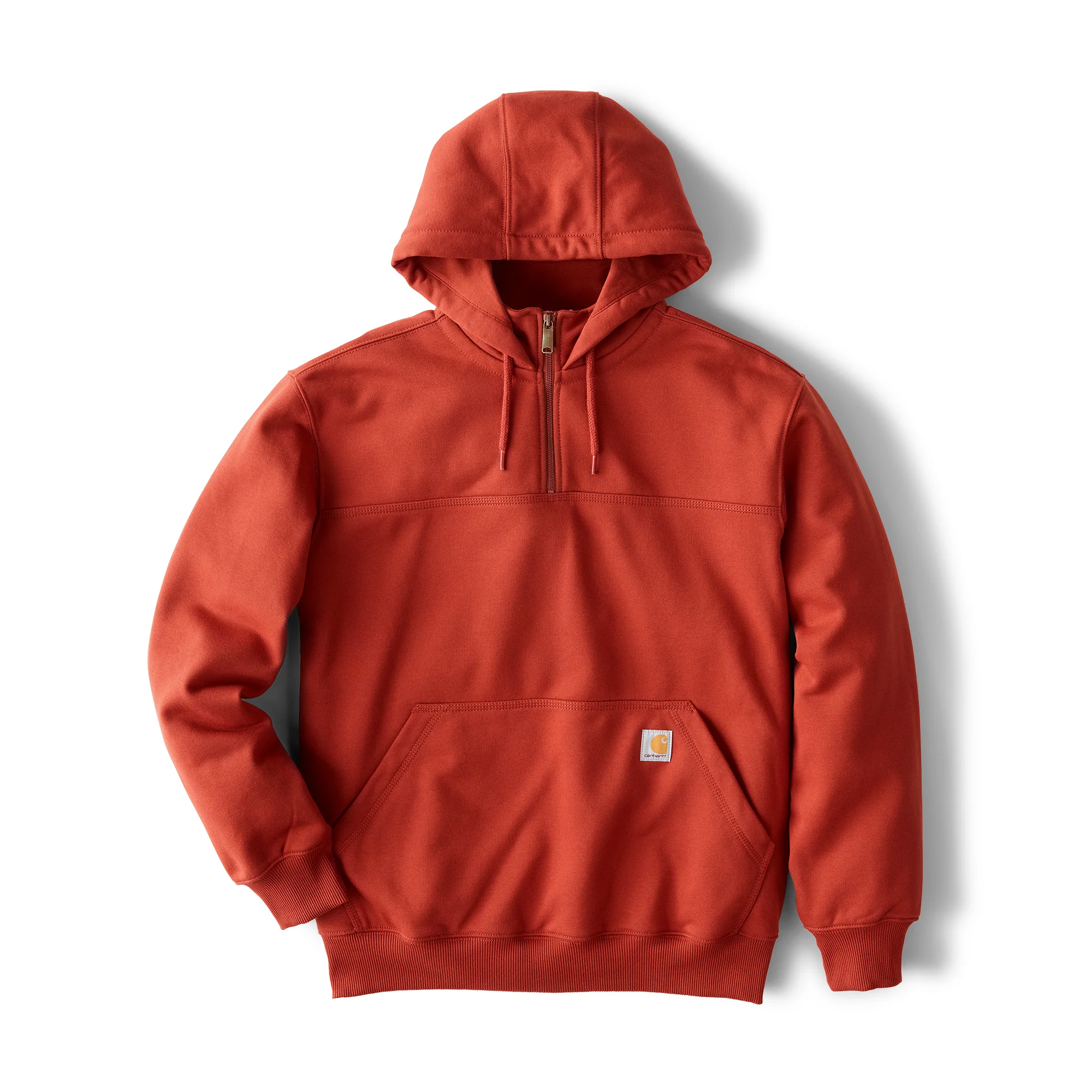 Carhartt Men's Rain Defender Loose Fit Heavyweight Quarter-Zip Hoodie - Image 7