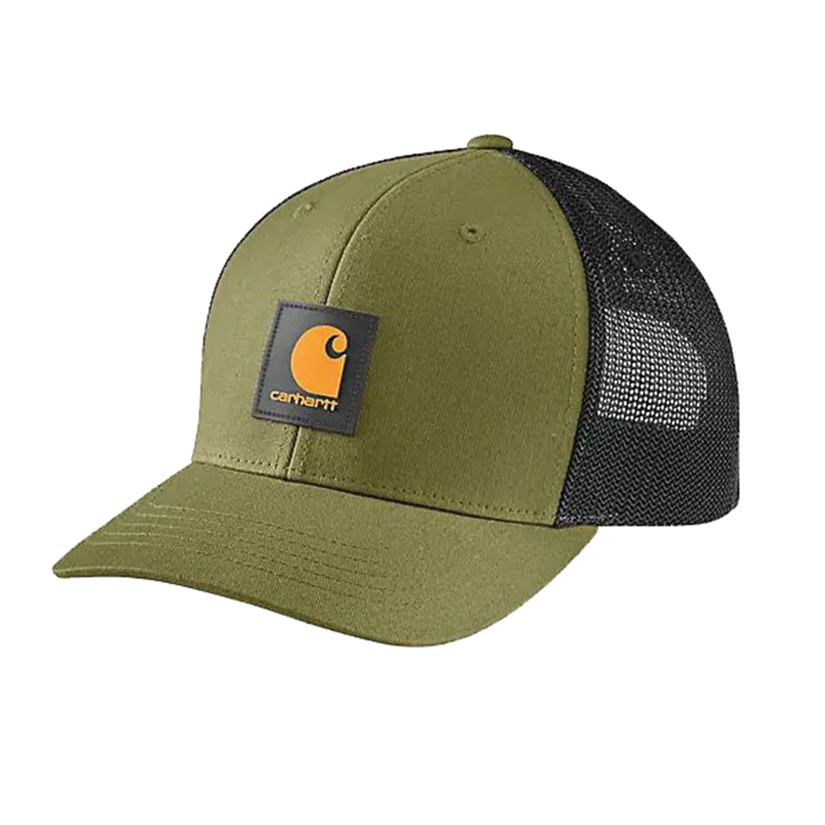Carhartt Rugged Flex Twill Mesh-Back Logo Patch Cap - Image 4