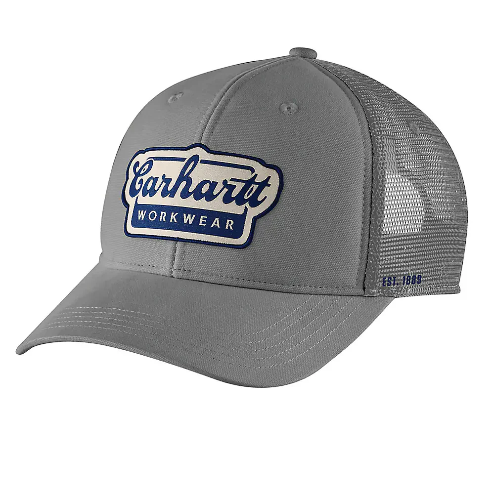 Carhartt Rugged Flex Twill Mesh-Back Script Patch Cap - Image 3