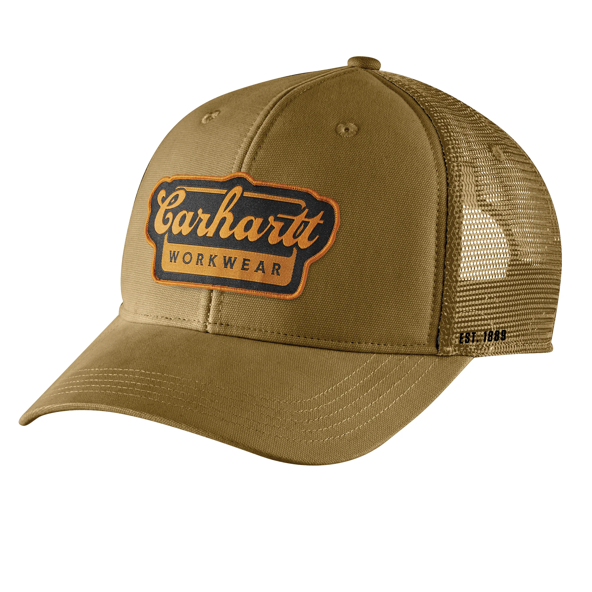 Carhartt Rugged Flex Twill Mesh-Back Script Patch Cap - Image 5