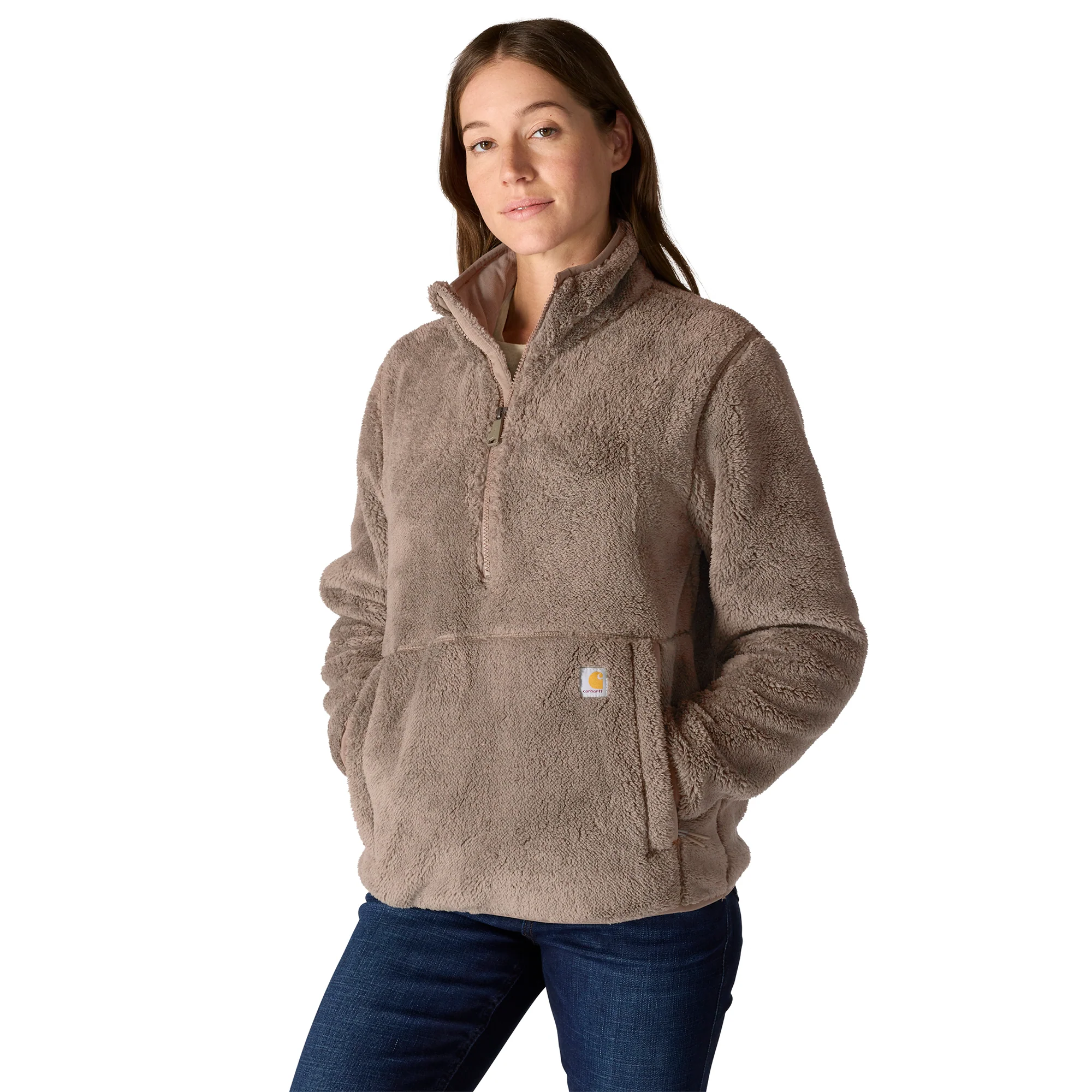 Carhartt Women's Loose Fit Fleece Pullover - Image 3