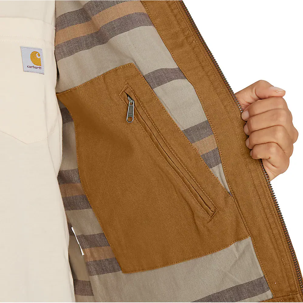 Carhartt Women's Re-Engineered Rugged Flex Loose Fit Canvas Detroit Jacket - Image 3
