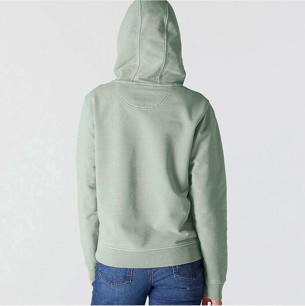 Carhartt Women's Relaxed Fit Midweight Garment Dyed French Terry Hooded Sweatshirt - Image 2