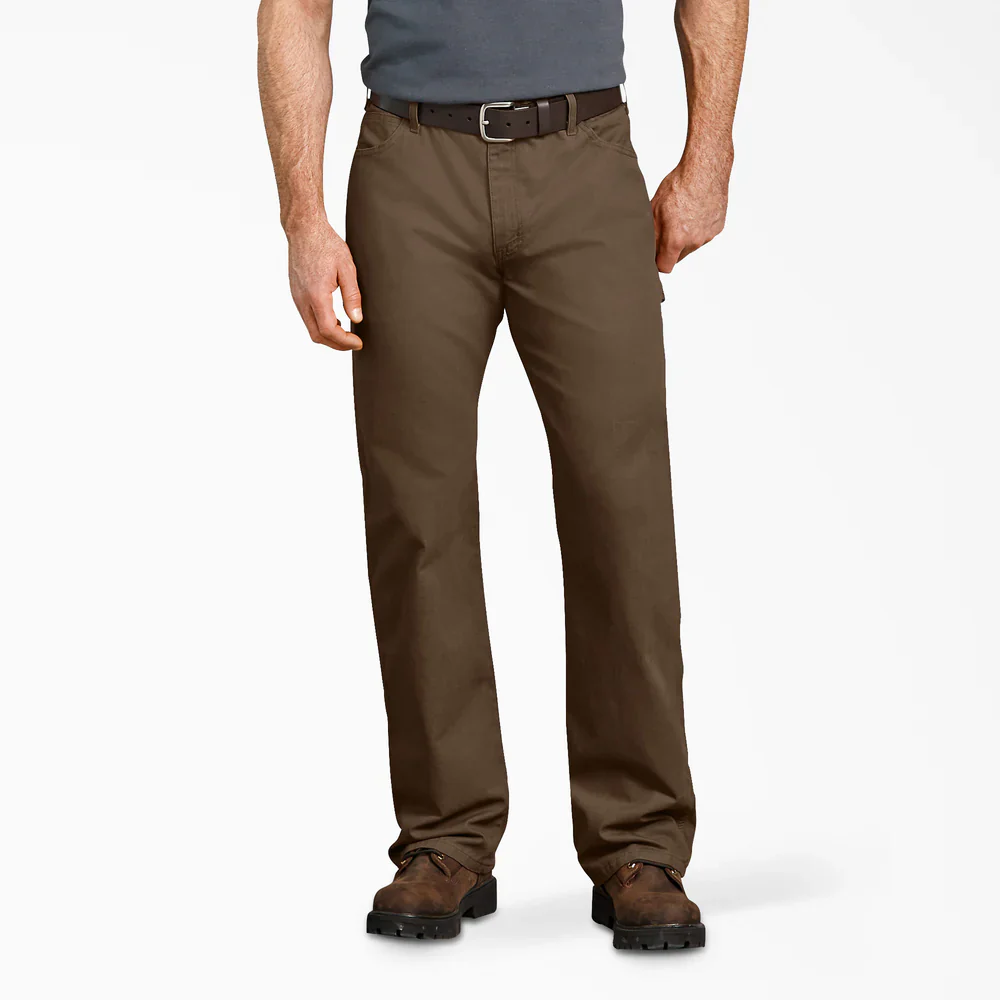 Dickies Men's Relaxed Fit Duck Caepenter Pants - Image 3