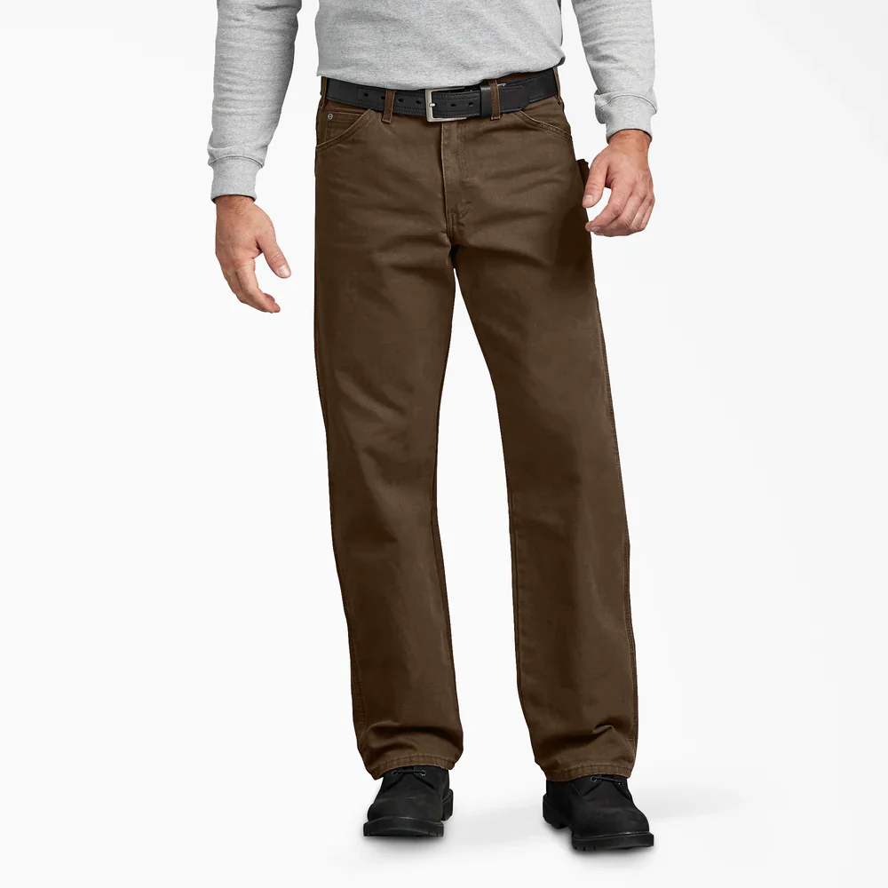 Dickies Men's Relaxed Fit Sanded Duck Carpenter Pants - Image 4