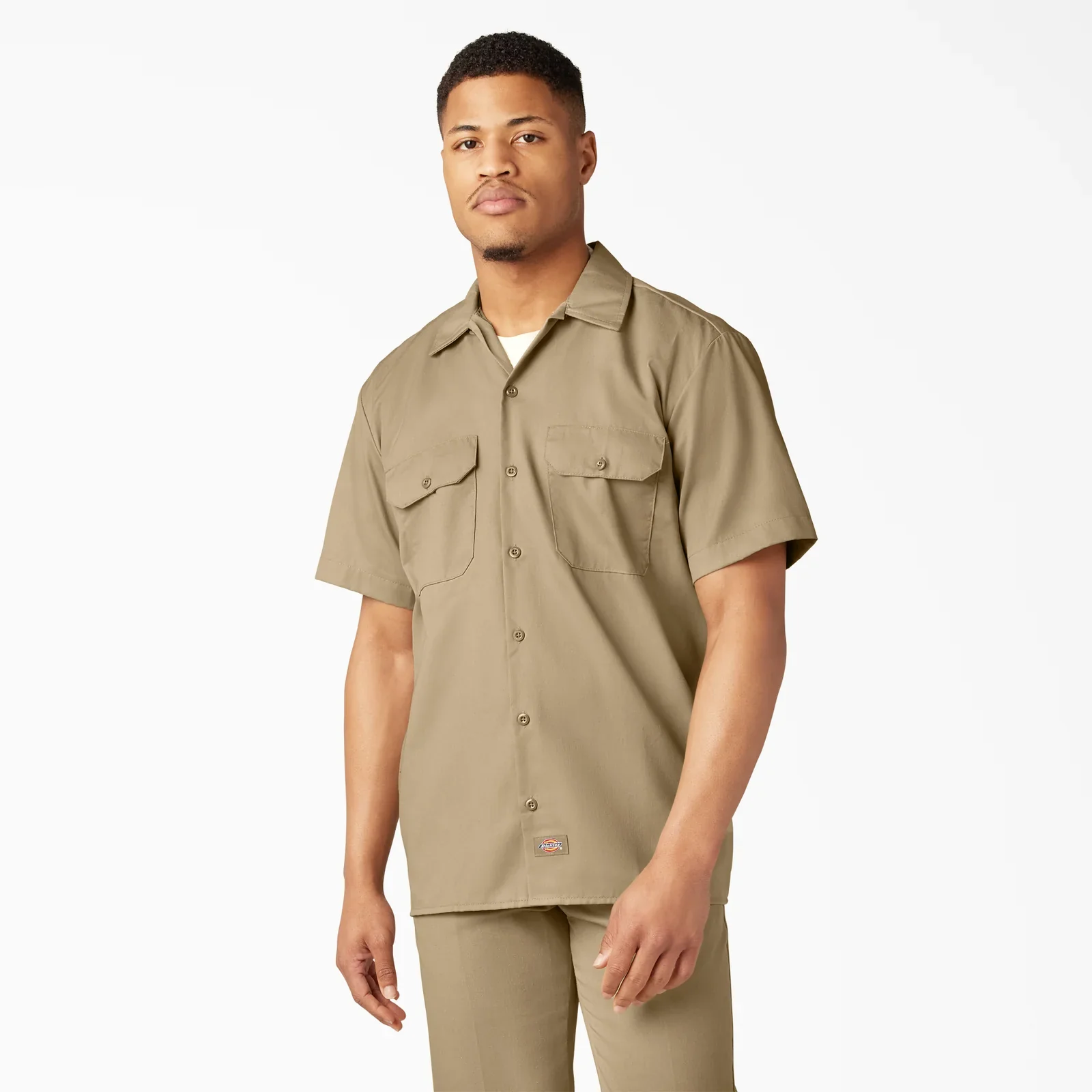 Dickies Men's Short Sleeve Work Shirt - Image 4