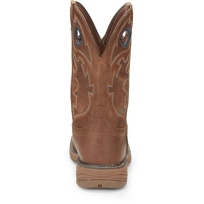 Justin Men's Rush 11-Inch Nano Composite Toe Waterproof Work Boot - Image 5