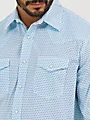 Wrangler Men's 20X Competition Advanced Comfort Long-Sleeve 2 Pocket Western Snap Shirt - Image 3