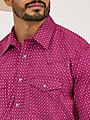 Wrangler Men's 20X Competition Advanced Comfort Long Sleeve Two Pocket Western Snap Shirt - Image 3