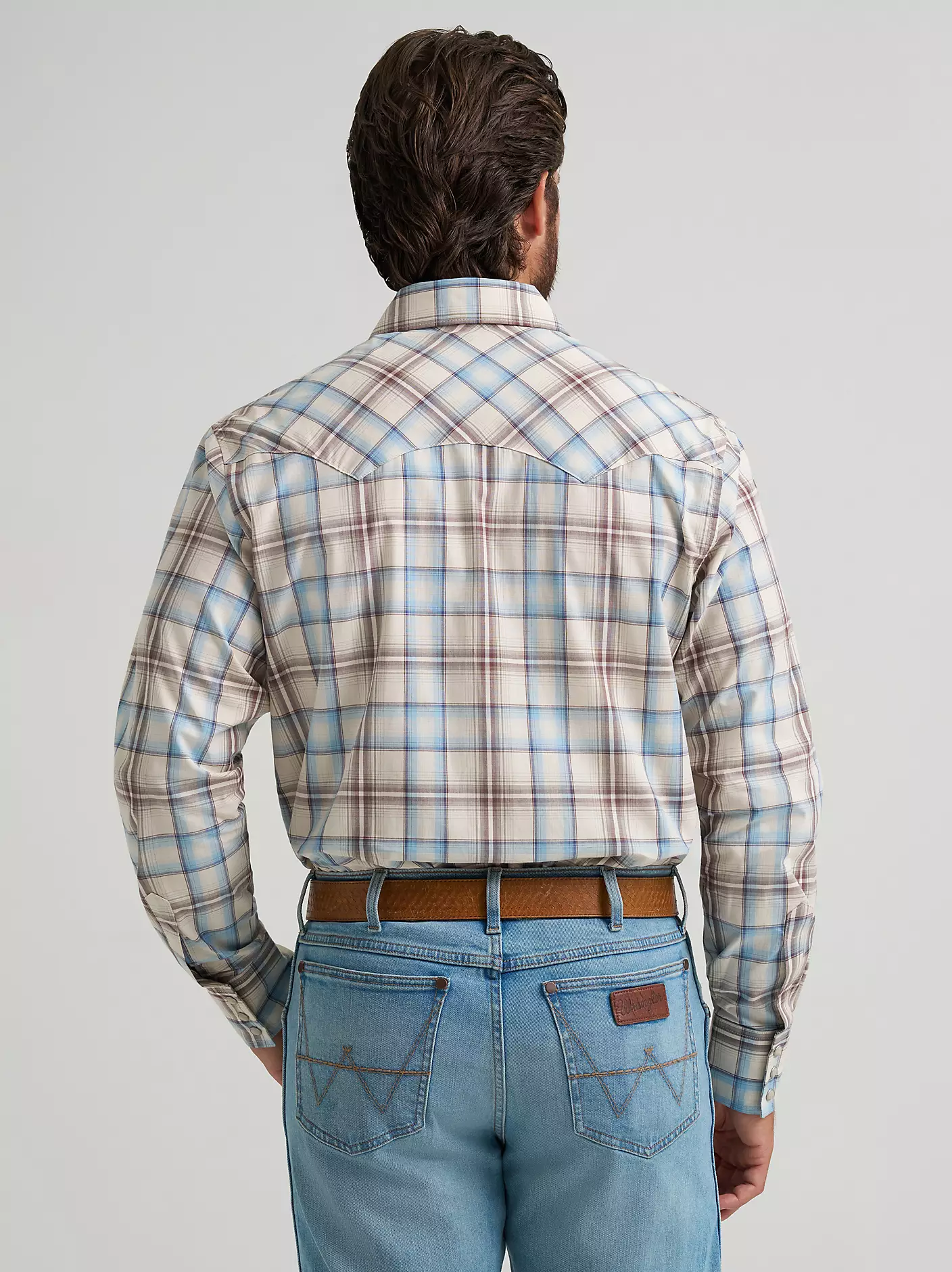 Wrangler Men's Retro Long-Sleeve Sawtooth Snap Pocket Western Shirt - Image 2