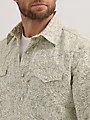 Wrangler Men's Retro Premium Long Sleeve Western Snap Printed Shirt - Image 3