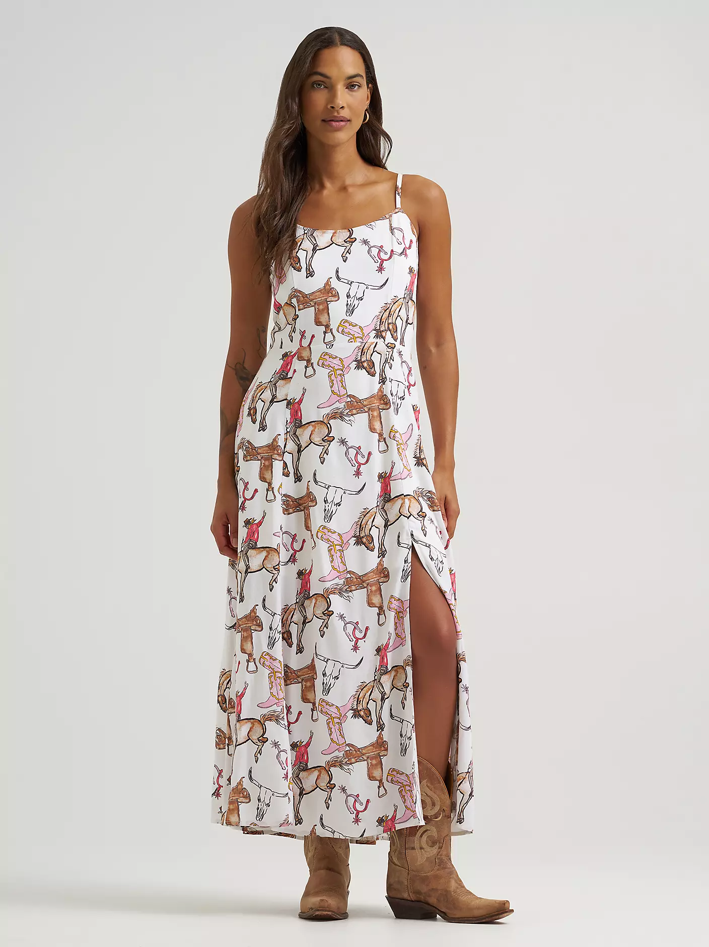 Wrangler Women's Western Tank Maxi Dress - Image 2